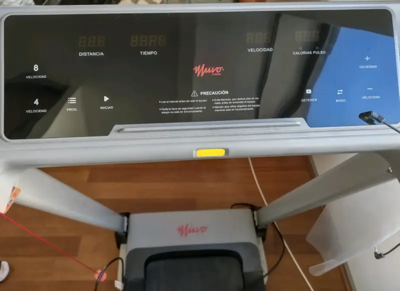Caminadora eléctrica Muvo Fitness con múltiples velocidades - 1