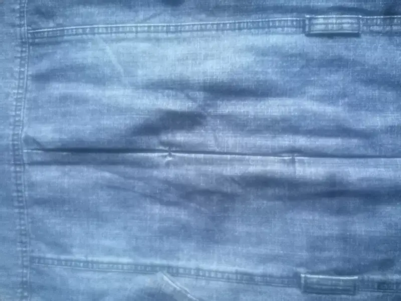 Chaqueta de mezclilla azul para mujer - 5
