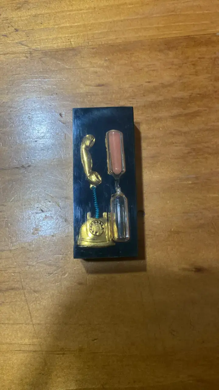 Reloj de Arena Teléfono Vintage con Caja - 2