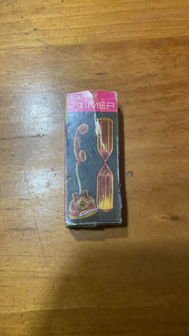 Reloj de Arena Teléfono Vintage con Caja - 6
