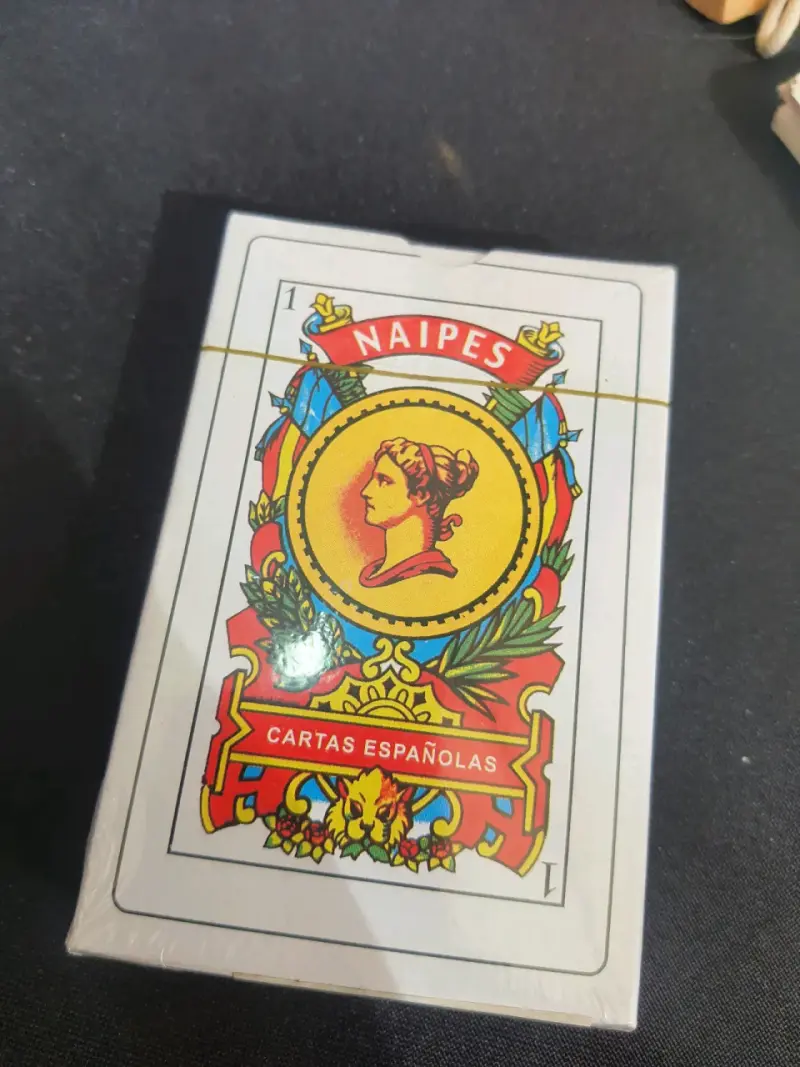 Estuche de cuero para cartas españolas - 4