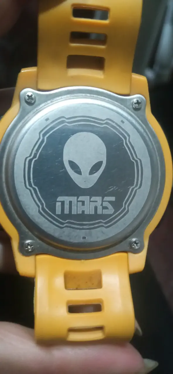 Reloj deportivo digital North Edge amarillo - 2