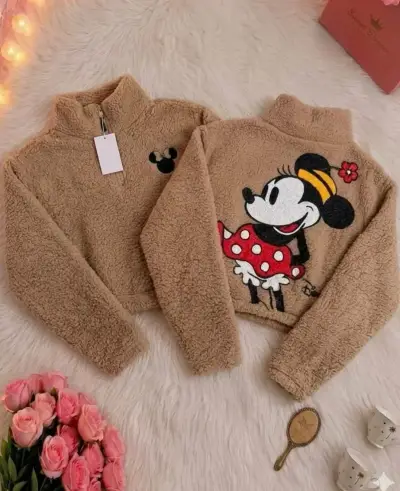 Polerón de felpa Minnie Mouse para mujer - miniatura 2
