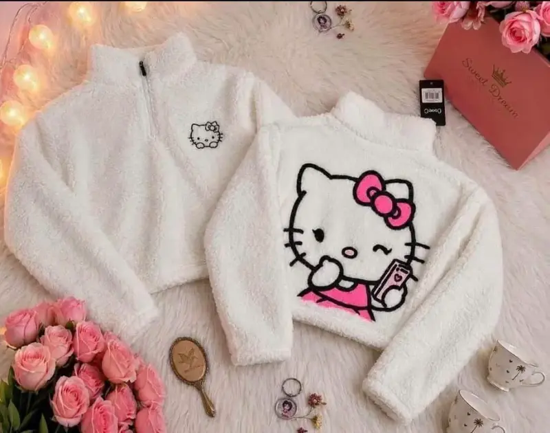 Polerón de felpa Minnie Mouse para mujer - 3