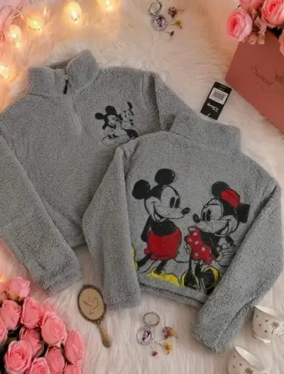 Polerón de felpa Minnie Mouse para mujer - miniatura 5