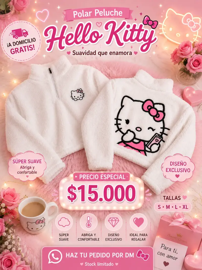 Polerón de felpa Minnie Mouse para mujer - 6