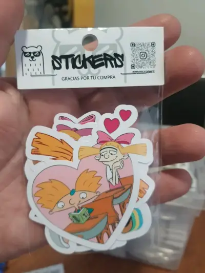 Set de Stickers Hey Arnold Decorativos - miniatura 1
