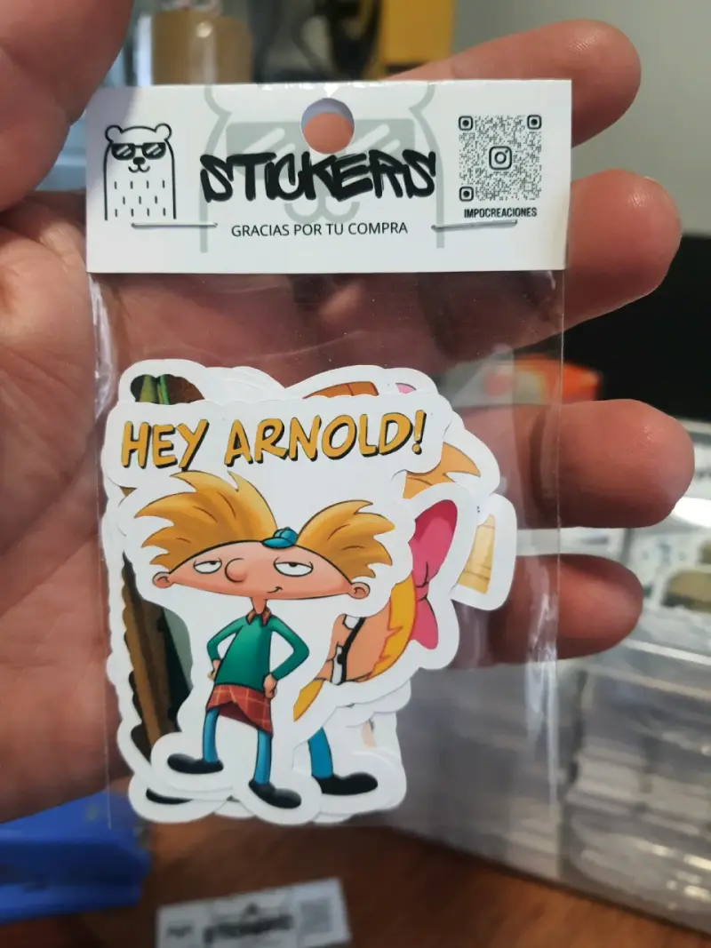 Set de Stickers Hey Arnold Decorativos - 2