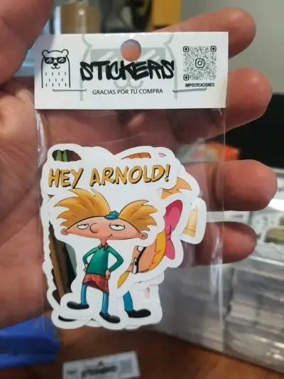 Set de Stickers Hey Arnold Decorativos - miniatura 2