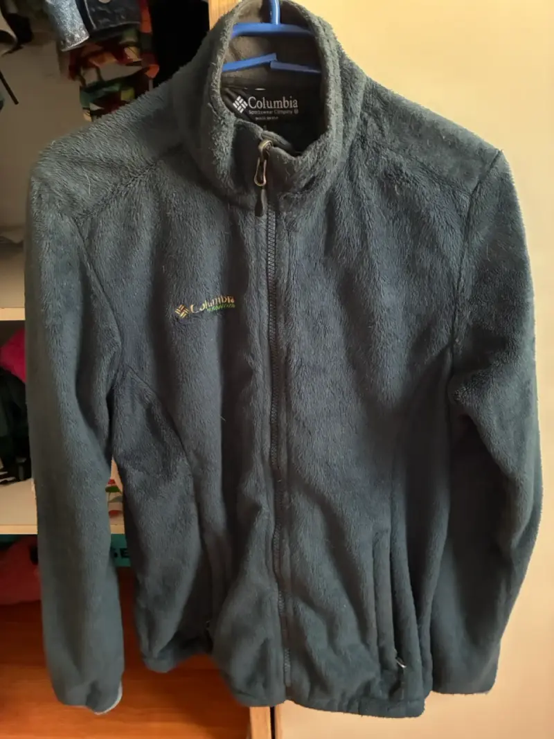 Chaqueta polar Columbia azul S - 1