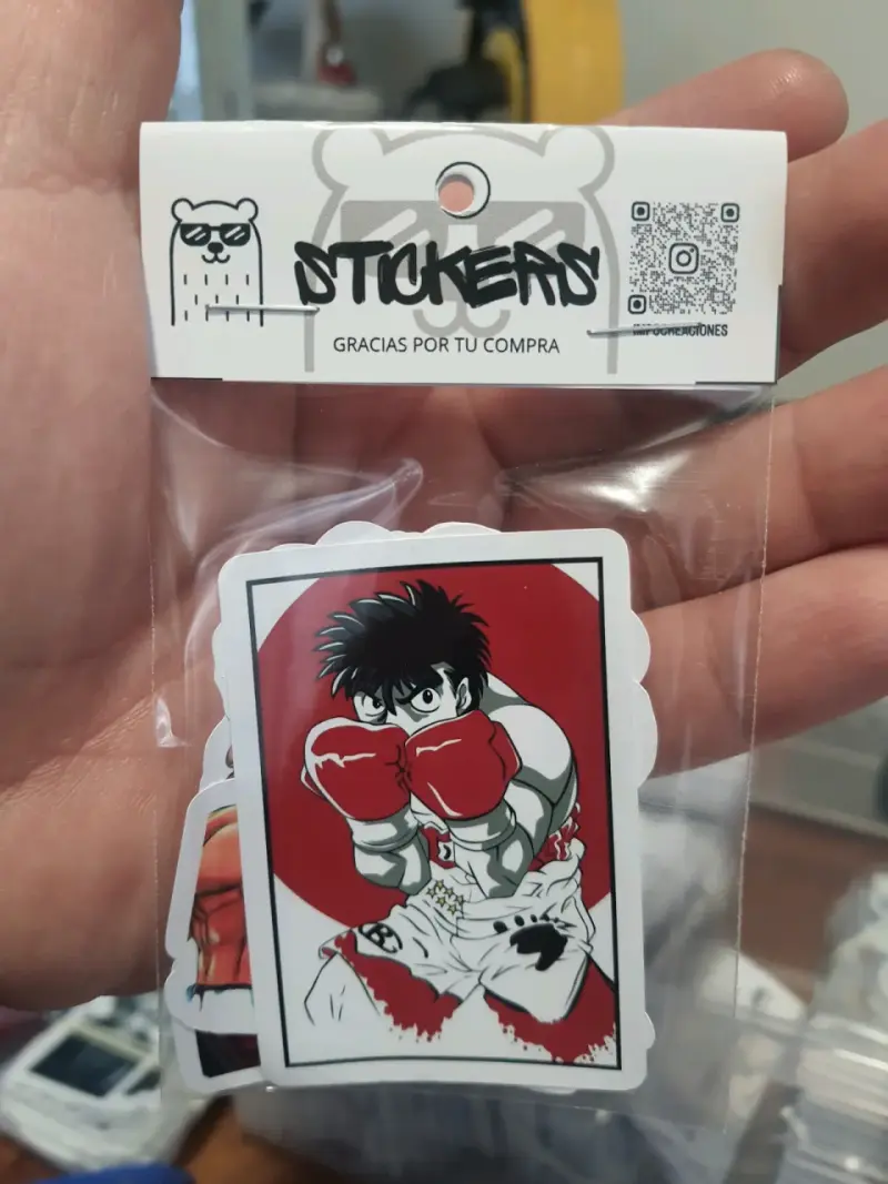Set de Stickers de Anime con Diseño de hippo - 1