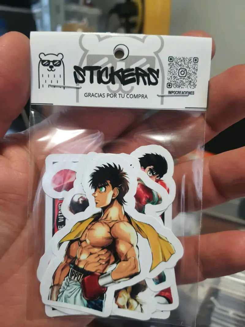 Set de Stickers de Anime con Diseño de hippo - 2
