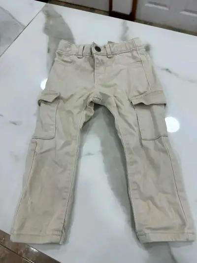Pantalones cargo beige para niña  Old Navy - miniatura 1