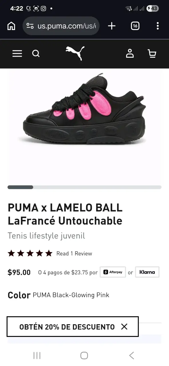 Zapatillas Puma x LaMelo Ball LaFrancé Untouchable - 1