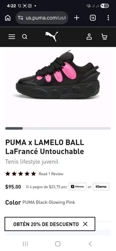 Zapatillas Puma x LaMelo Ball LaFrancé Untouchable - miniatura 1