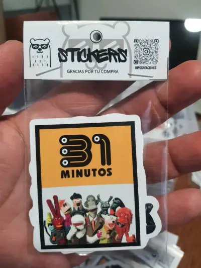 Set de Stickers 31 Minutos - miniatura 1
