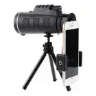Lente Zoom X10 Ajustable Camara Telefono + Tripode - 1