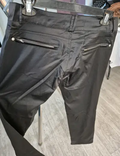 Pantalones negros She's Collection talla 38 - miniatura 3