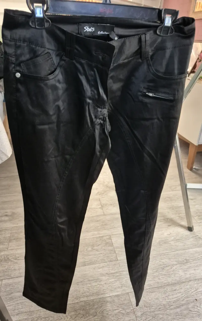 Pantalones negros She's Collection talla 38 - 4
