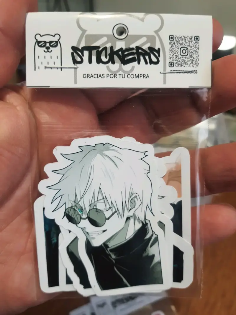 Set de Stickers Anime Personaje Popular gojo - 1
