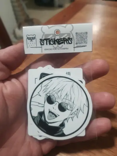 Set de Stickers Anime Personaje Popular gojo - miniatura 2