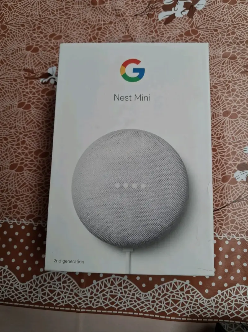 Google Nest Mini 2da Generación Gris Claro