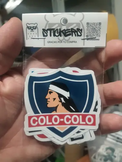 Set de Stickers Colo-Colo Variados - miniatura 1