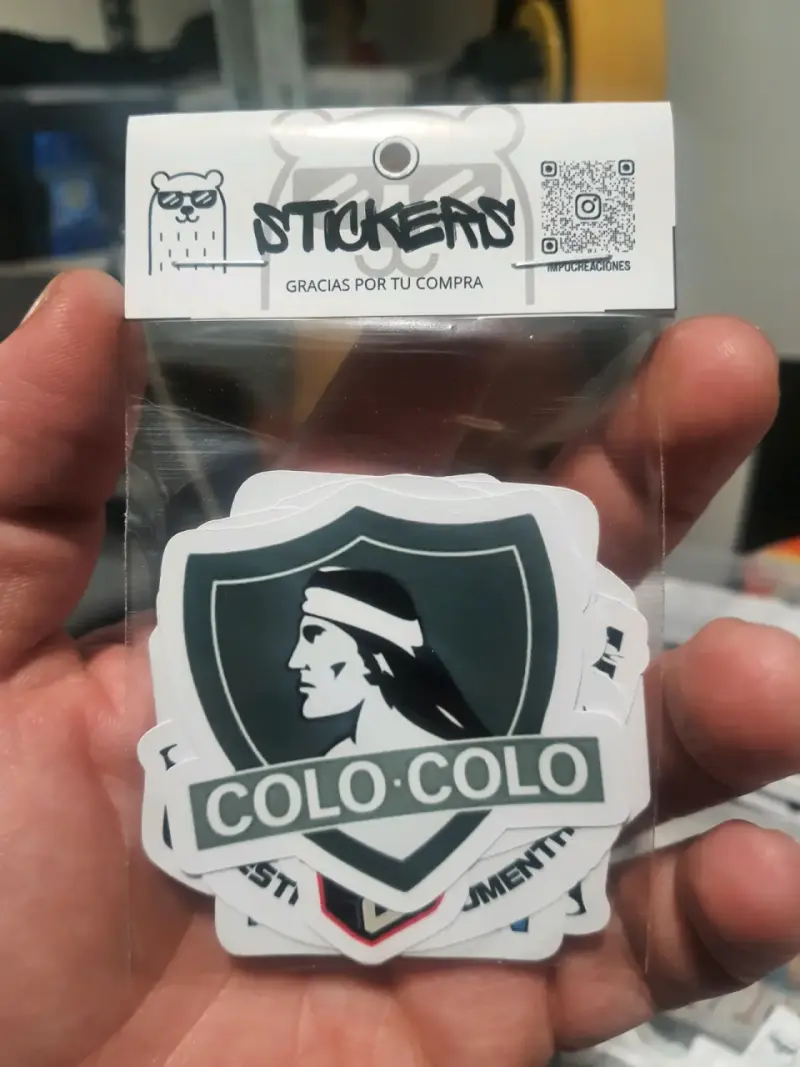 Set de Stickers Colo-Colo Variados - 4