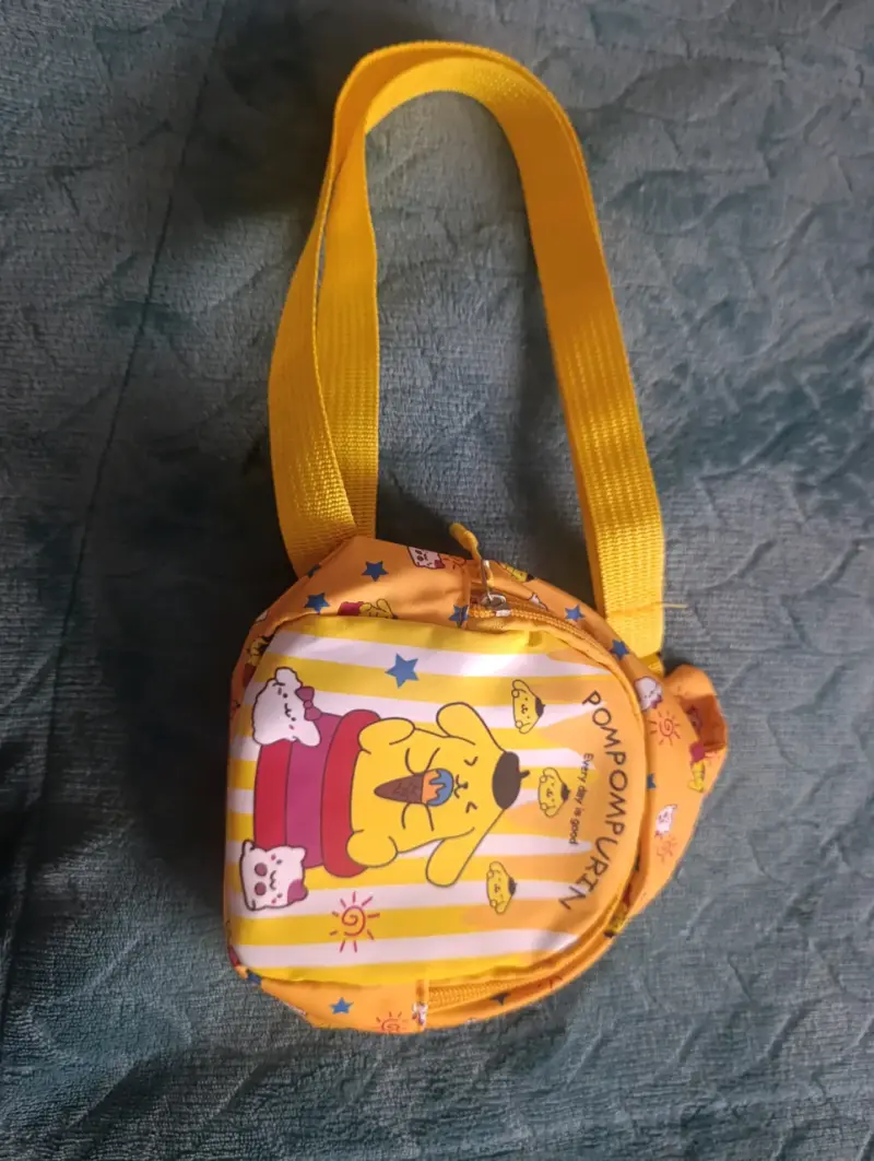 Mochila infantil Pompompurin amarilla
