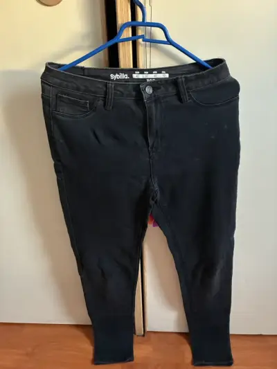 Jeans negros Sybilla Zoe para mujer - miniatura 1