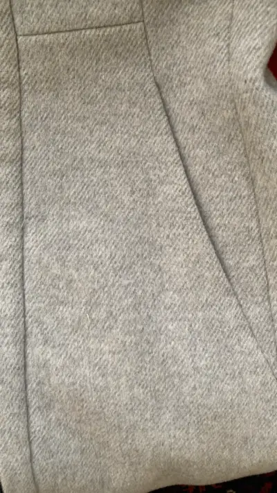 Abrigo gris con capucha Zara Basic - miniatura 5