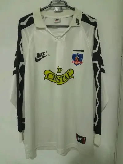 Camiseta Nike Colo Colo vintage blanca - miniatura 1