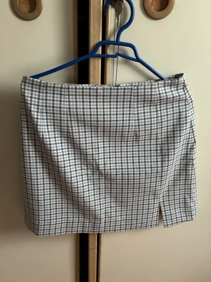 Falda a cuadros Basement talla S - 1