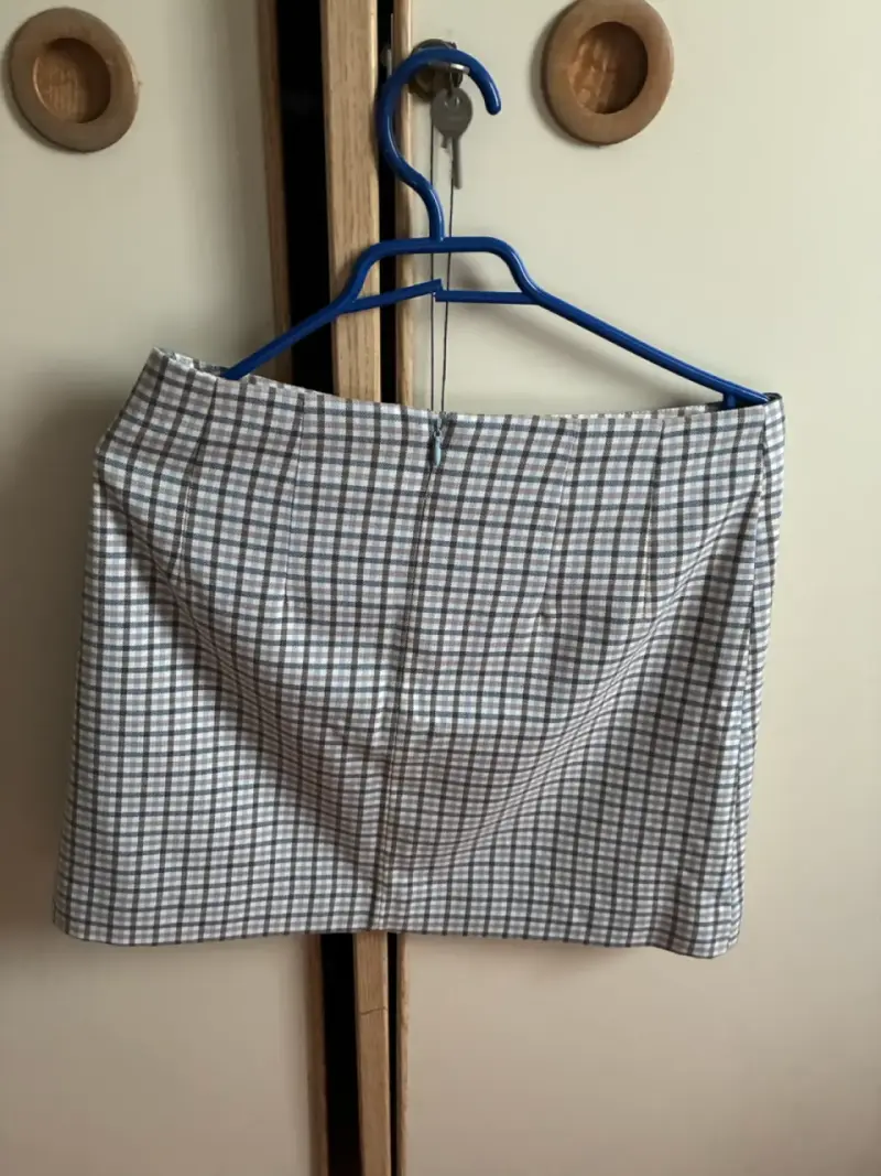 Falda a cuadros Basement talla S - 3