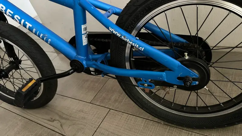 Bicicleta infantil azul Bebesit aro 16 - 3