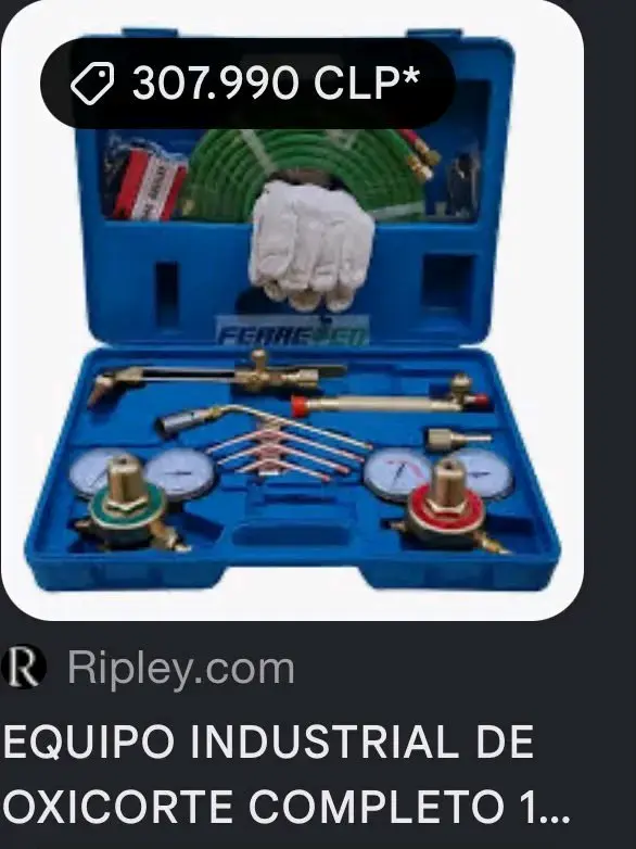 Equipo de Oxicorte Completo Ferretería