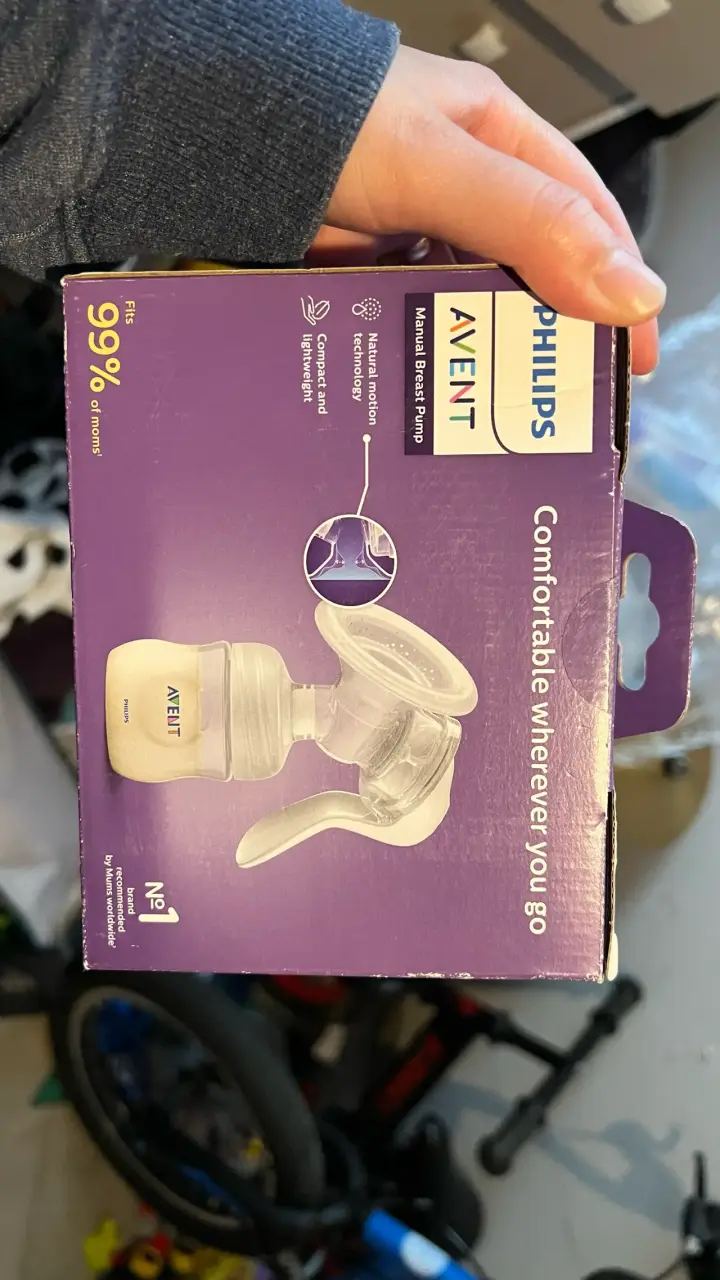 Extractor de Leche Manual Philips Avent Compacto
