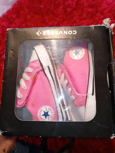 Zapatillas rosadas para bebé Converse All Star - miniatura 6