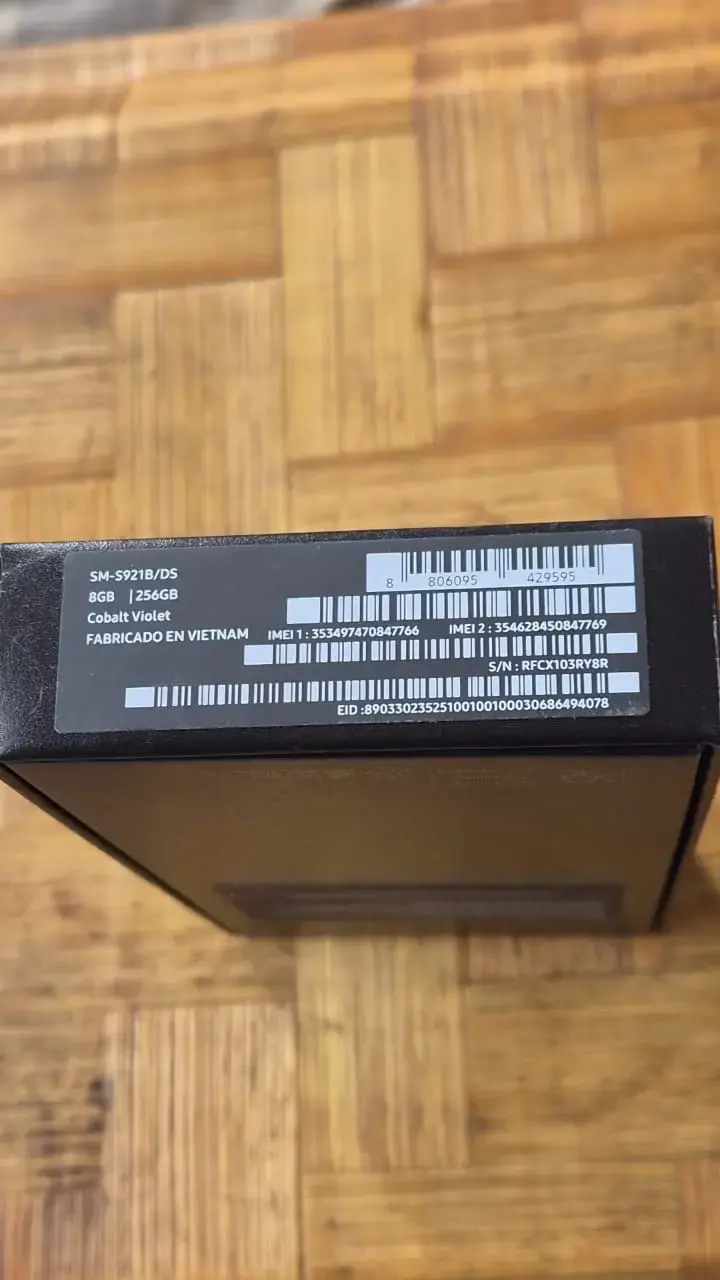 Samsung Galaxy S24 Violeta 128GB - 6