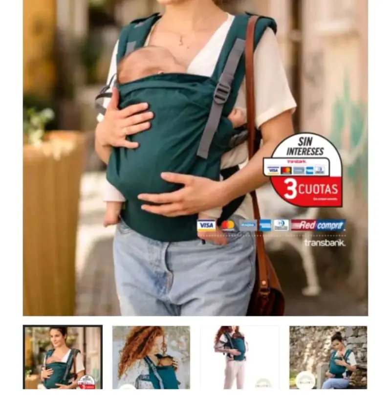 Mochila portabebé ergonomico boba