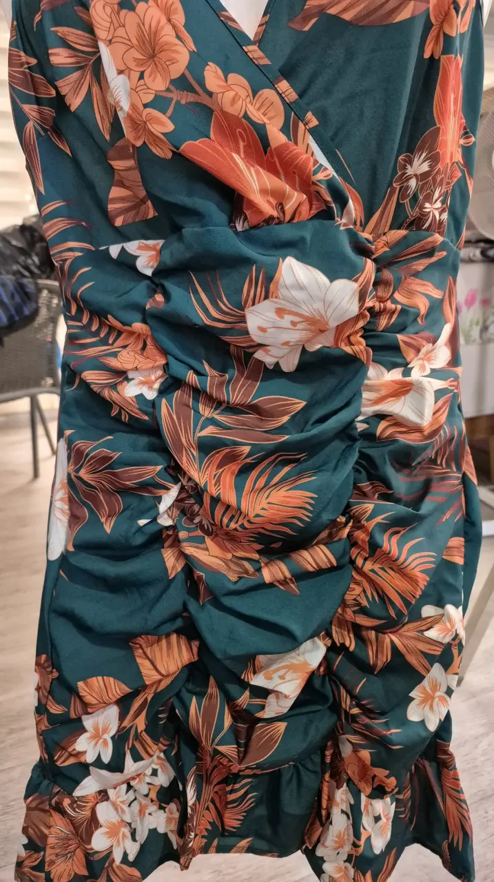 Vestido floral ajustado Shein - 2