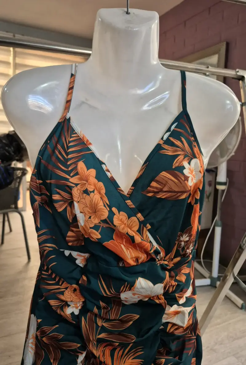 Vestido floral ajustado Shein - 3