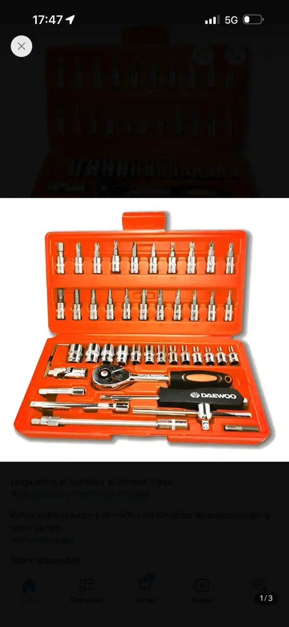Set de Herramientas Daewoo DAHTS046-D 46 Piezas - 2