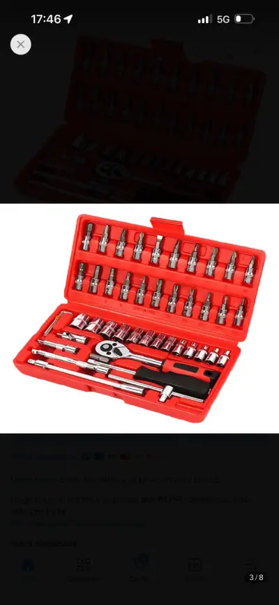 Set de Herramientas Daewoo DAHTS046-D 46 Piezas - miniatura 3