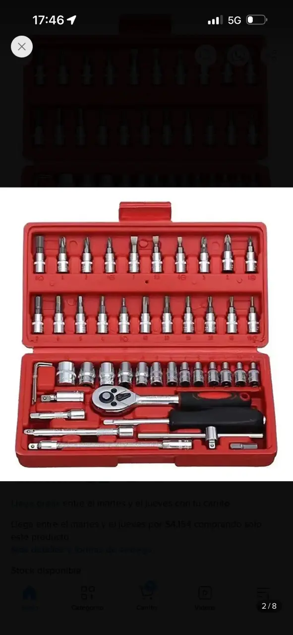 Set de Herramientas Daewoo DAHTS046-D 46 Piezas - 4