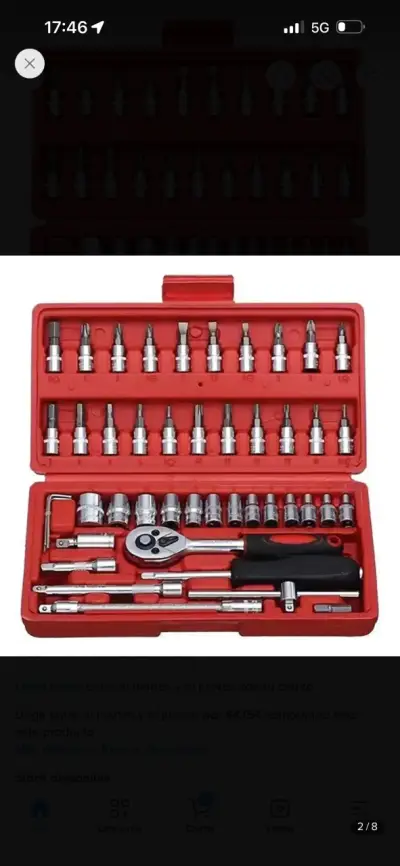 Set de Herramientas Daewoo DAHTS046-D 46 Piezas - miniatura 4