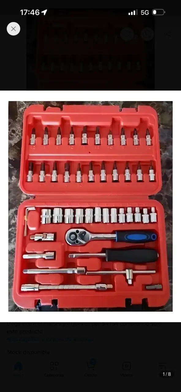 Set de Herramientas Daewoo DAHTS046-D 46 Piezas - 5