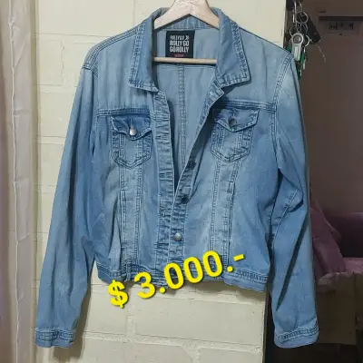 Abrigo azul mujer talla M - miniatura 2