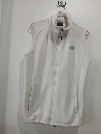 Chaleco Polar Blanco The North Face - miniatura 1