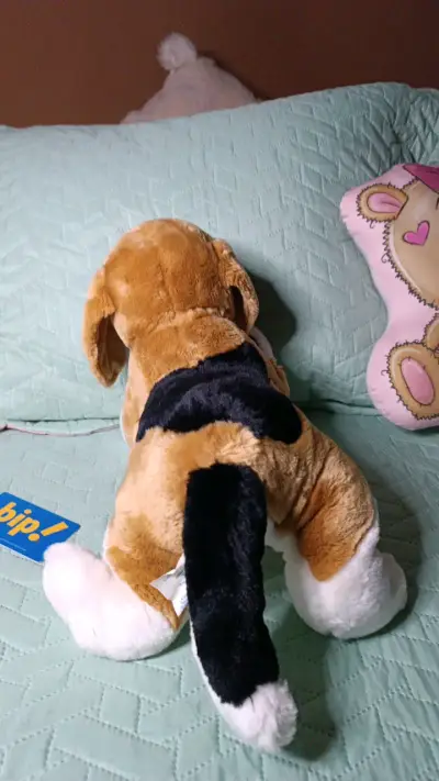 Peluche de perro Beagle suave y tierno - miniatura 3